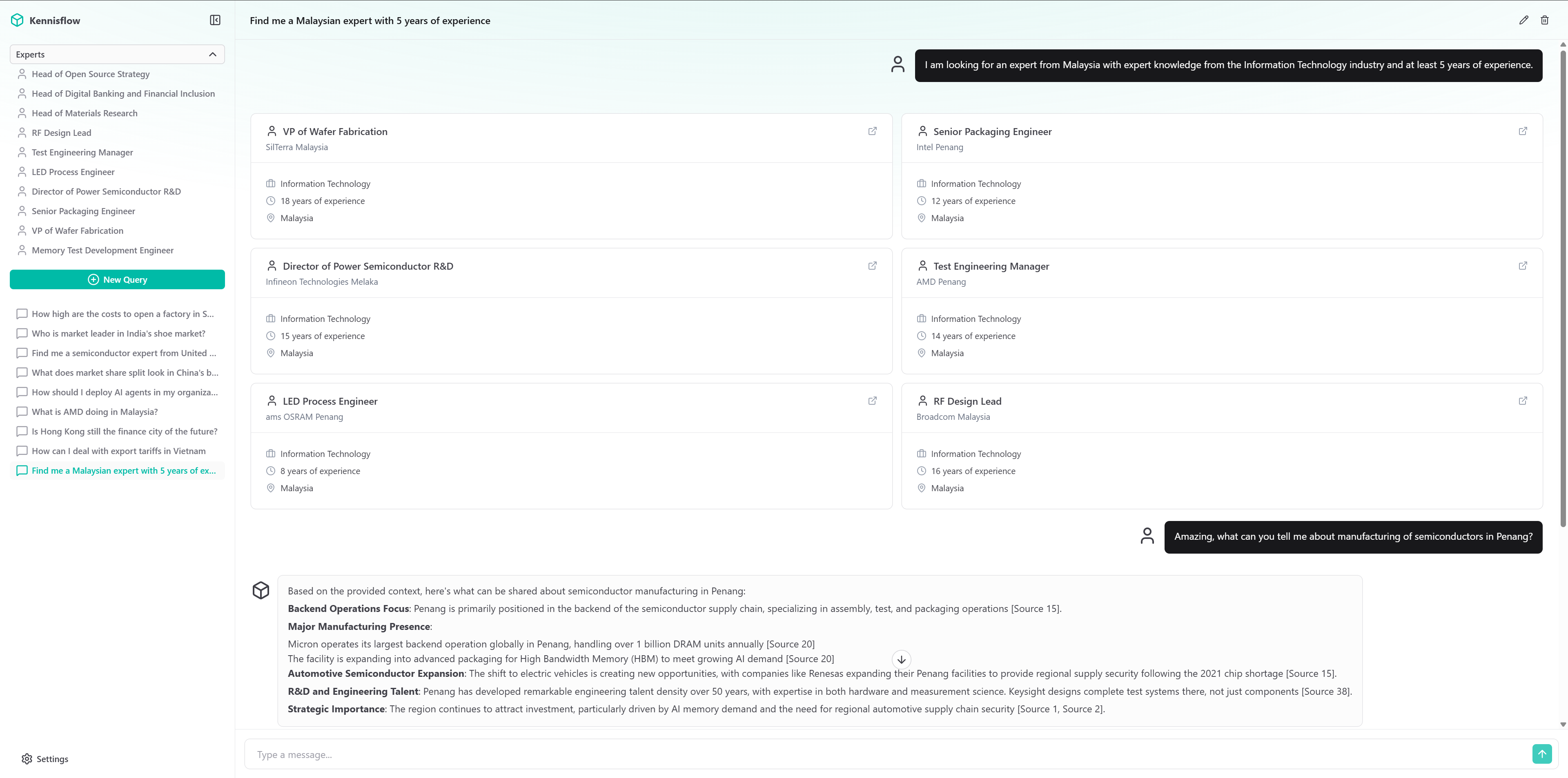 Kennisflow App Screenshot